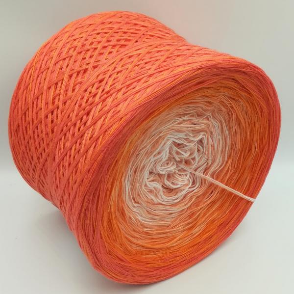 (ab 0,016€/Meter) Pfirsich meliert